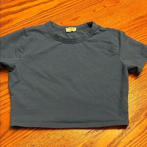 Cotton On Women's Blue Short Sleeve Tee